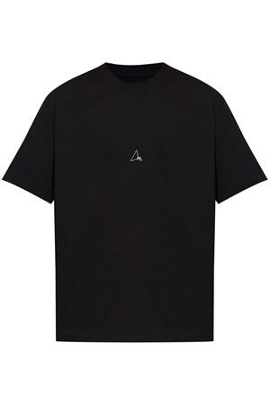 T-shirt in cotone nero ROA APPAREL | RBMW090JY03BLK0001